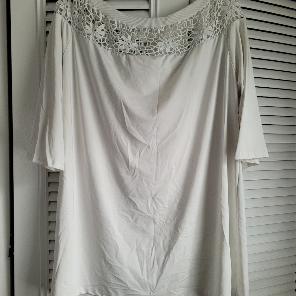 White stitch fix tunic